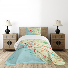 San Francisco Area Vintage Bedspread Set