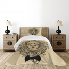 Dandy Cool Lion Character Bedspread Set