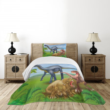 Various Animals Jungle Bedspread Set