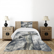 Stormy Dramatic Cloudscape Bedspread Set