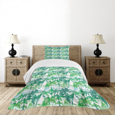 Exotic Fantasy Jungle Bedspread Set