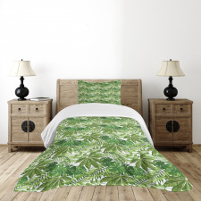 Jungle Foliage Eco Bedspread Set