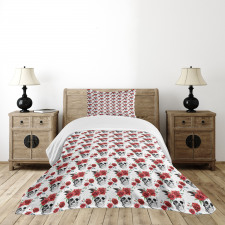 Watercolor Gothic Bedspread Set