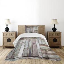 Old Barn Door Cottage Bedspread Set