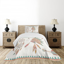 Tribal Chief Headdress Bedspread Set