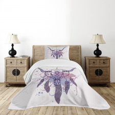 Dreamcatcher in Watercolor Bedspread Set