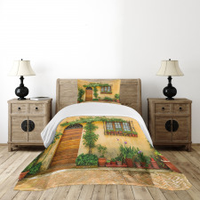 City Life in Tuscany Bedspread Set