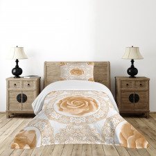 Rose Florets Bedspread Set