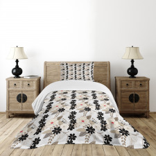 Exotic Tropical Petals Bedspread Set