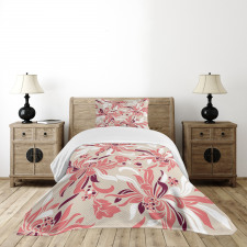 Pastel Florets Bedspread Set