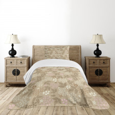 Daisies Romantic Ornate Bedspread Set