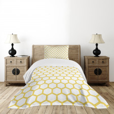 Hexagonal Comb Bedspread Set