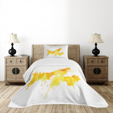 Color Splash Bedspread Set