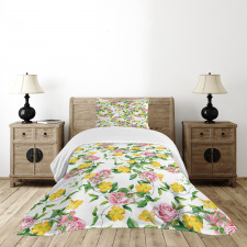 Bindweed Roses Bedspread Set