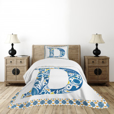 Abstract Vibrant Swirl Bedspread Set