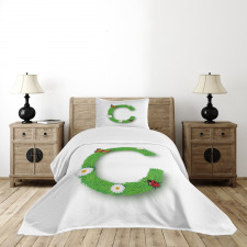 C with Grass Greenland Bedspread Set