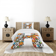 Gaming Balls Sports Bedspread Set