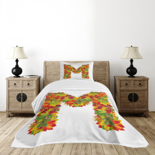 Fall Elements Capital Bedspread Set