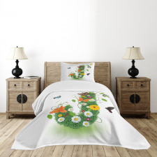 Butterfly Flourish Bedspread Set