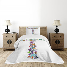 Language of Springtime Bedspread Set