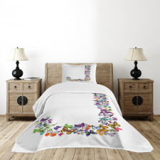 Alphabet Tropic Nature Bedspread Set