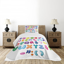 Bubble Shaped Colorful Bedspread Set