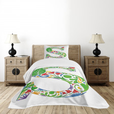 Nature Inspired S Sign Bedspread Set