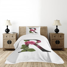 Flower of Love Rose R Bedspread Set