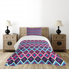 Psychedelic Lines Bedspread Set