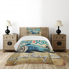 New York Racing Old School Bedspread Set