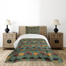 Grunge Bedspread Set