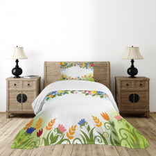 Fall Nature Bedspread Set