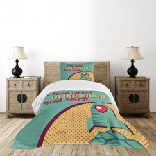 Rocket Love Fuel Bedspread Set