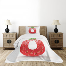 Vibrant Fruit Capital Bedspread Set