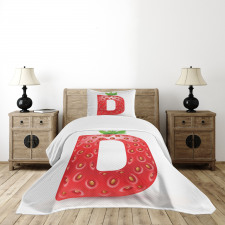 Ripe Fresh Fruit Theme Bedspread Set