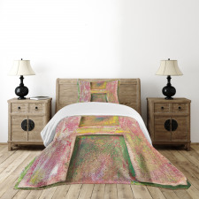 Alphabet Wooden H Sign Bedspread Set