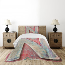 Sketch Colorful N Art Bedspread Set