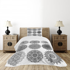 Ottoman Inspired Mandala Bedspread Set