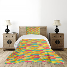 Funky Tiles Bedspread Set