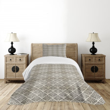 Swirl Motif Bedspread Set