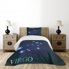 Constellation Stars Space Bedspread Set