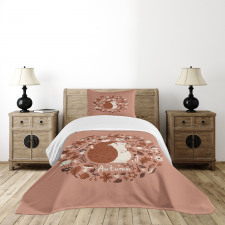 Autumn Elements Pine Bedspread Set