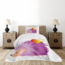 Abstract Animal Apple Bedspread Set