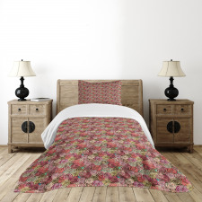 Rose Flower Surreal Bedspread Set