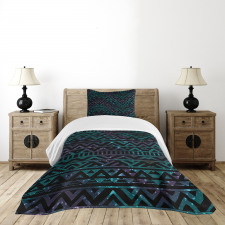 Space Themed Arrows Bedspread Set