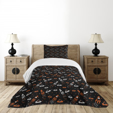 Traveling into the Cosmos Bedspread Set