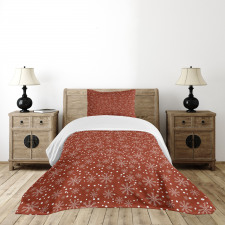 Winter Season Holiday Bedspread Set