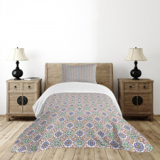 Portuguese Plant Design Bedspread Set