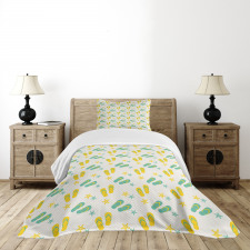 Sandals and Starfish Bedspread Set