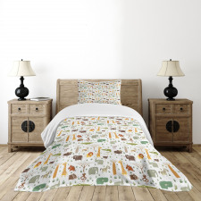 Grunge African Bedspread Set